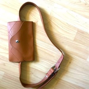 Cute leather purse belt!